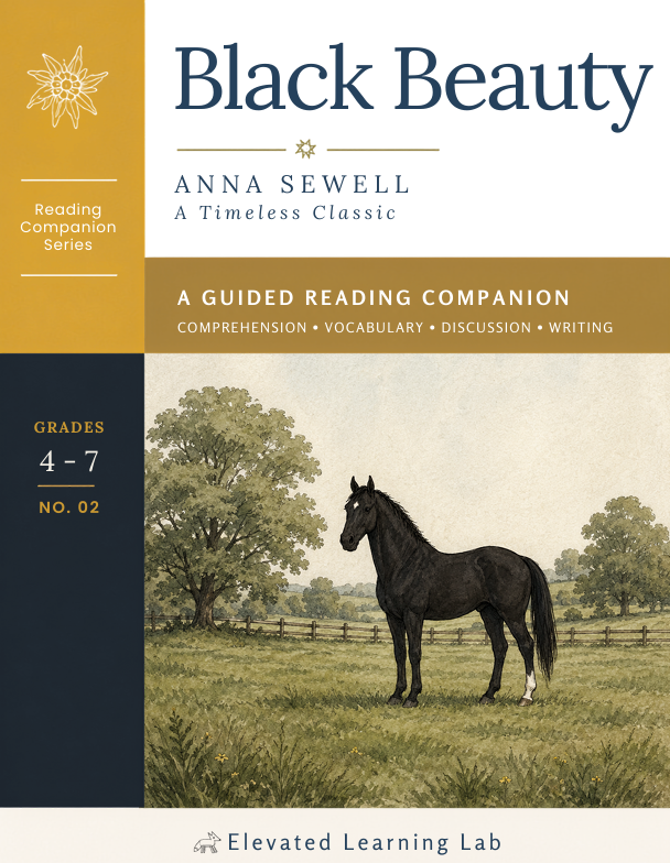 Black Beauty guided reading companion cover