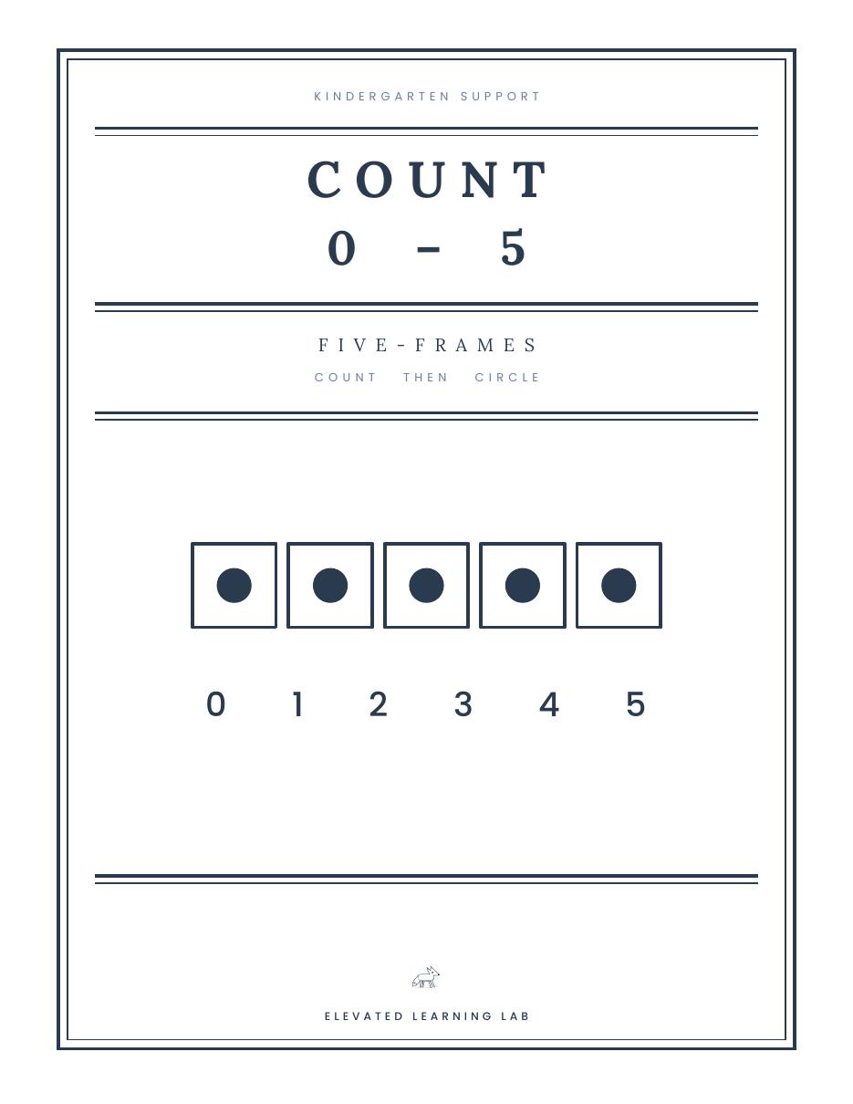 Cover of Count 0–5