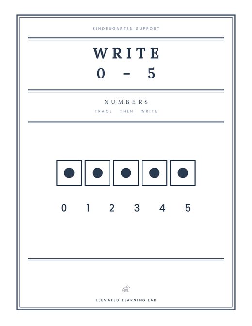 Cover of Write 0–5